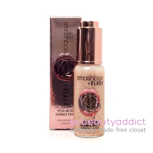 Smashbox +Vlada Petal Metal Shimmer Drops Gold - Picture 1 of 1